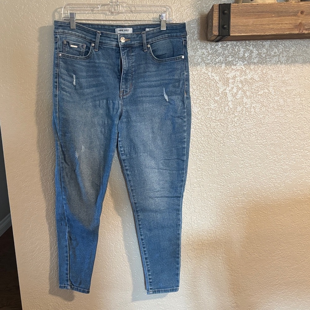 Nine West Blue Ankle Jeans